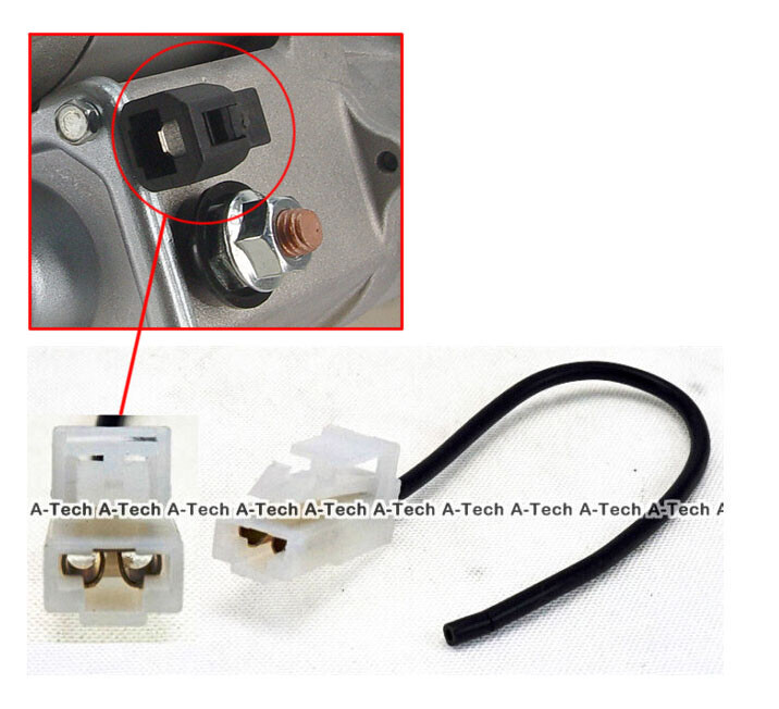 STARTER PLUG HARNESS 1 WIRE PIN CONNECTOR TERMINAL SWITCH DENSO TOYOTA ISUZU