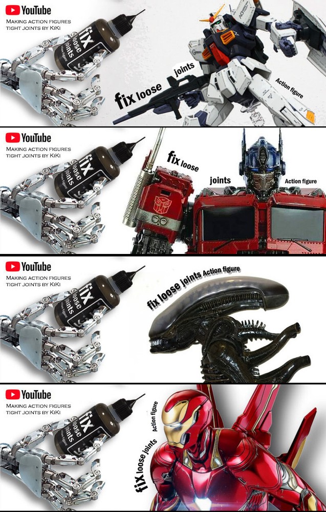 fix loose joints action figures by KiKi official