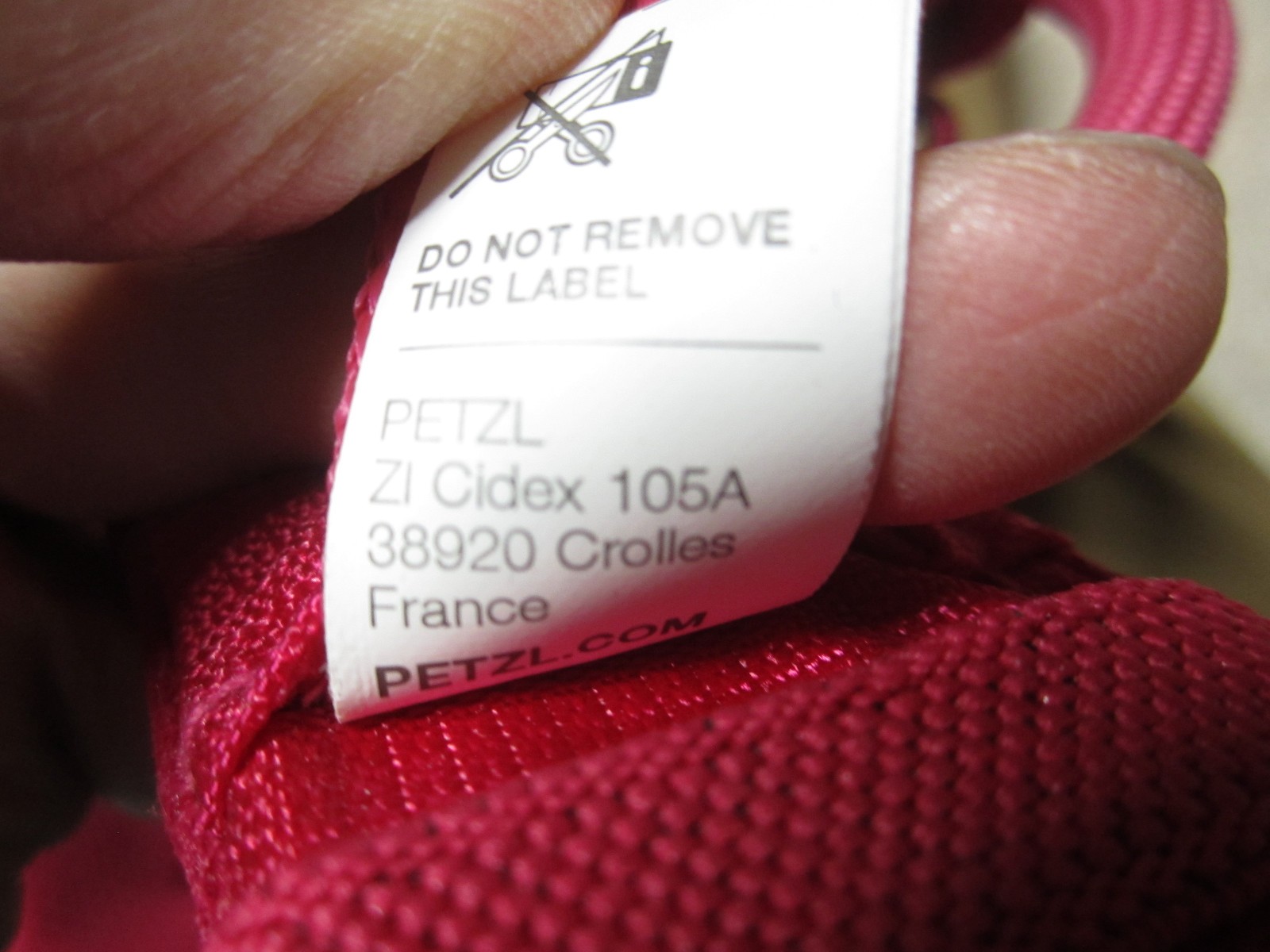 Petzl Macchu Kids Youth Rock Climbing Seat Harness One Size 54-64cm Pink!!