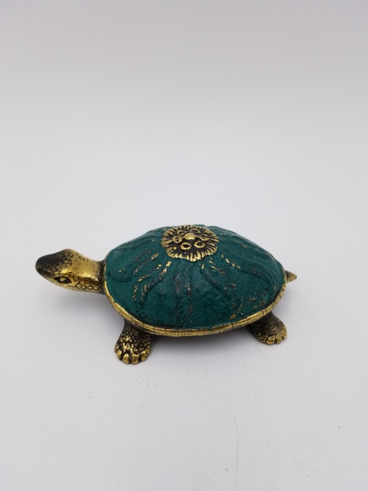 Brass Green Turtle sculpture India