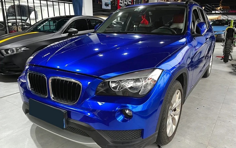 Metallic Glossy Vinyl Film Sticker Auto Wrap Adhesive Film Vehicle Air Release