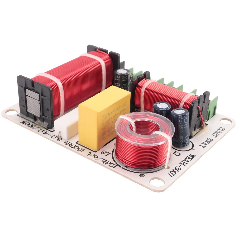 3 Way Speaker Frequency Divider 300W HiFi Crossover  Frequency Distributor4187
