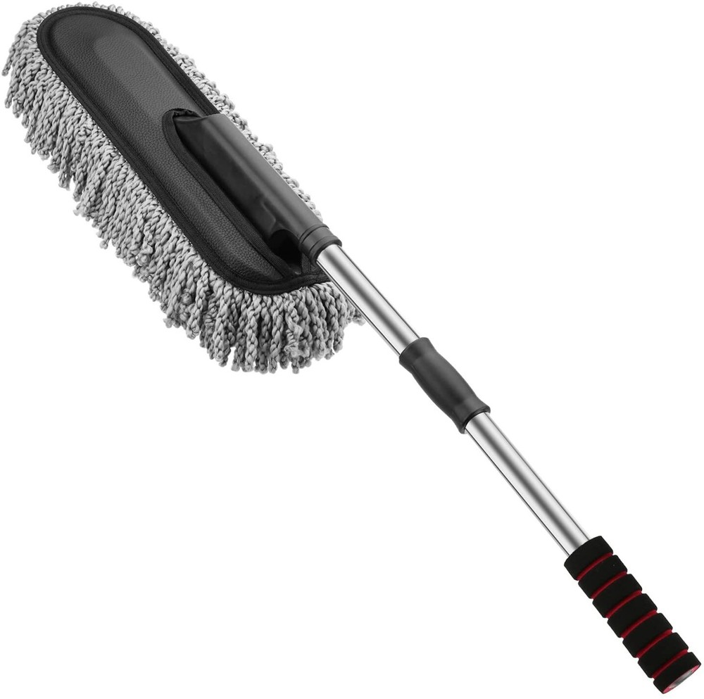 Ultimate Car Duster Kit With Cleaning Dashboard Brush Detailing Tool Extendable
