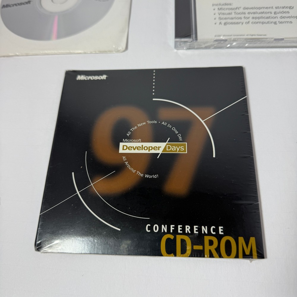 Developer Days 1997 Conference & Software CD Set Brand New Sealed