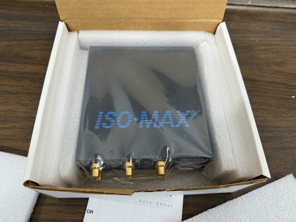 Jensen Transformers ISO-MAX VBH-3RR Studio Quality Isolator/Corrector 3Component