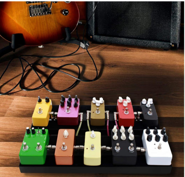 1 set MR POWER Professional Guitar Multi effects Pedal Mounting Kit Hook & Loop
