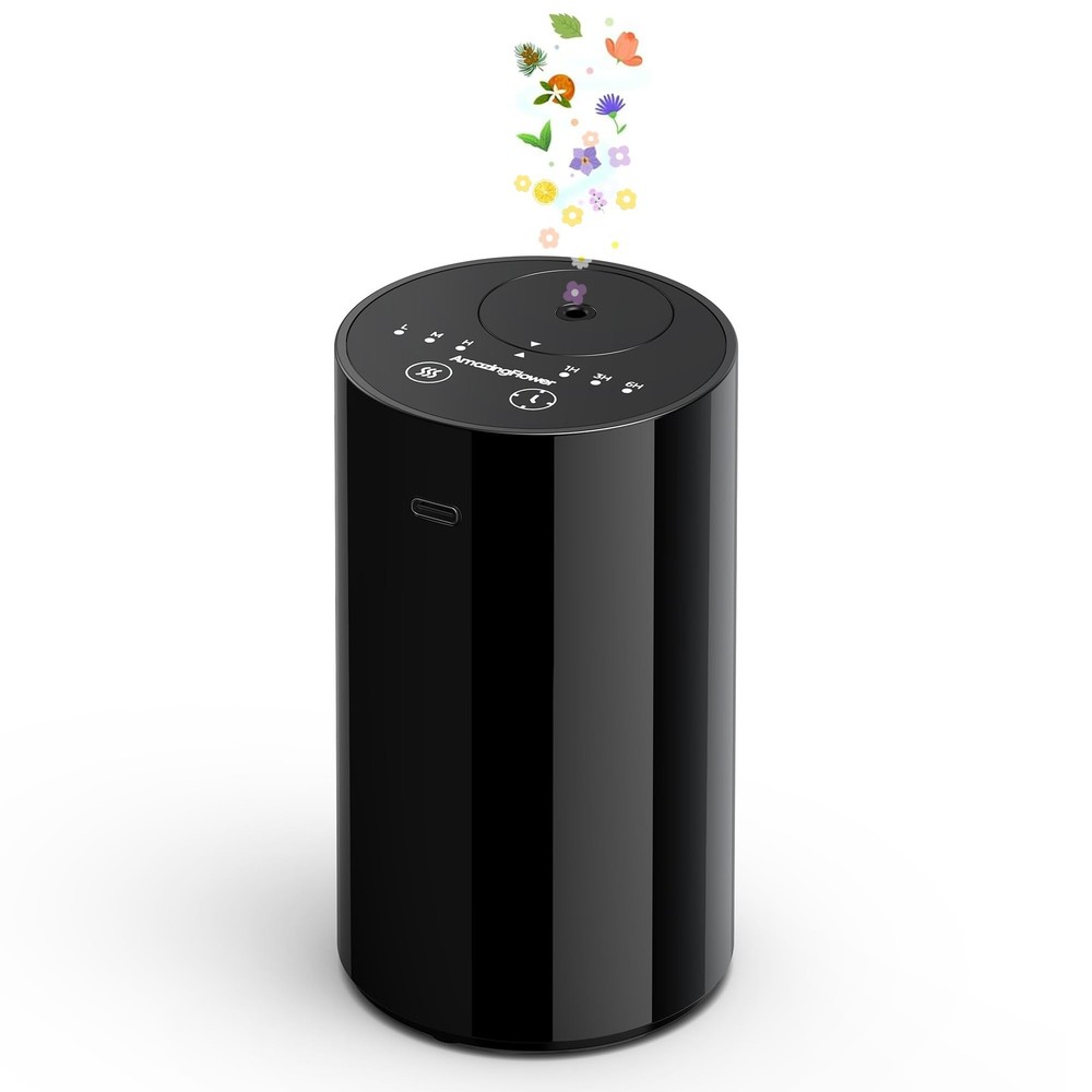 Waterless Essential Oil Diffuser, Portable Aromatherapy Diffuser with 20mL Ca...