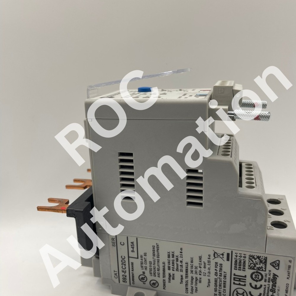 New Allen Bradley 592-EC2DC Ser C Solid State overload Relay