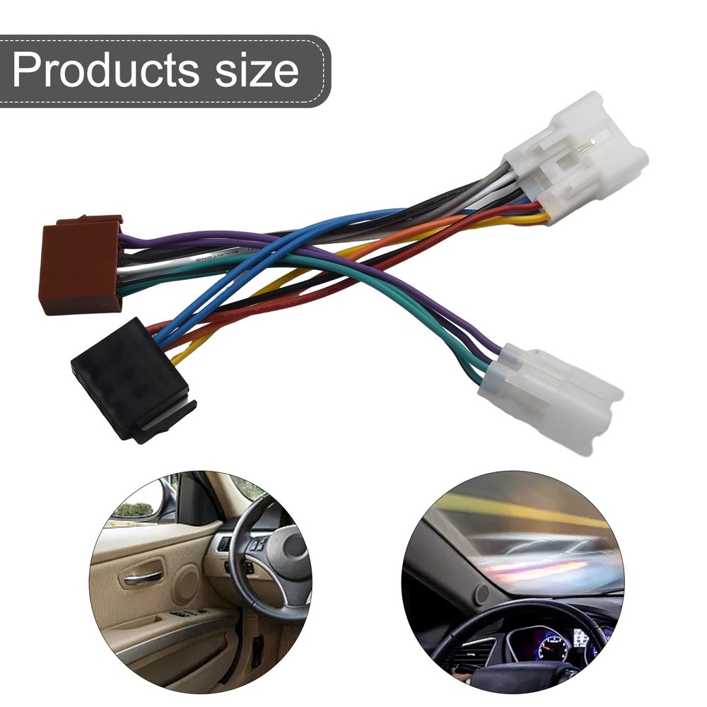 Trusted Car Stereo Wiring Harness Cable for Toyota Ensures Smooth Functioning