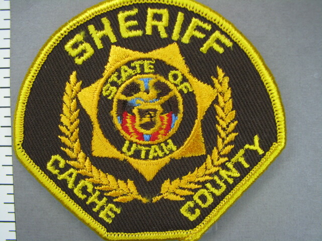 713 Utah CACHE COUNTY SHERIFF Patch