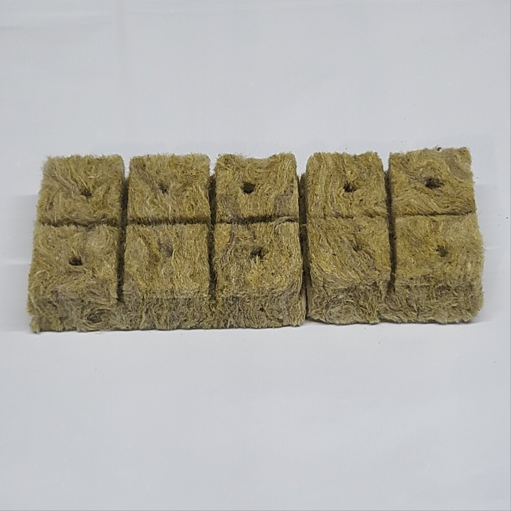 1 inch GRODAN ROCKWOOL GROW STARTER CUBES 🌱🌿