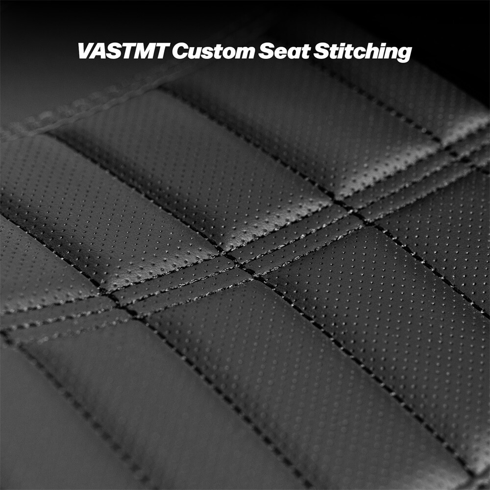 Black Stitch Front Rear Seat For Harley Road King Street Glide Models 1997-2007