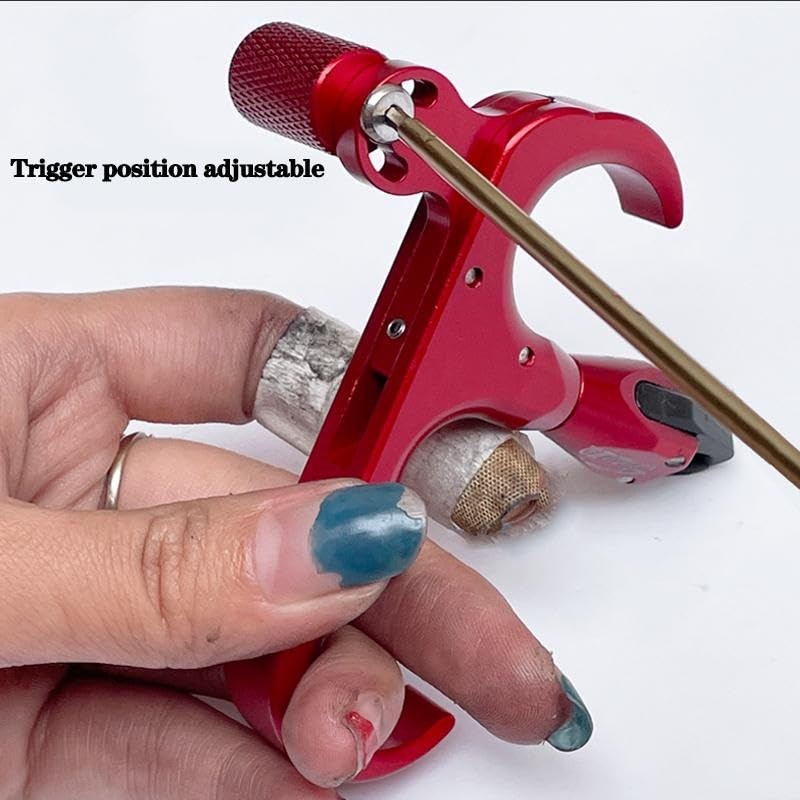 Compound Bow Release Aid | 360° Rotating Thumb Release & 3-Finger Archery Rel...