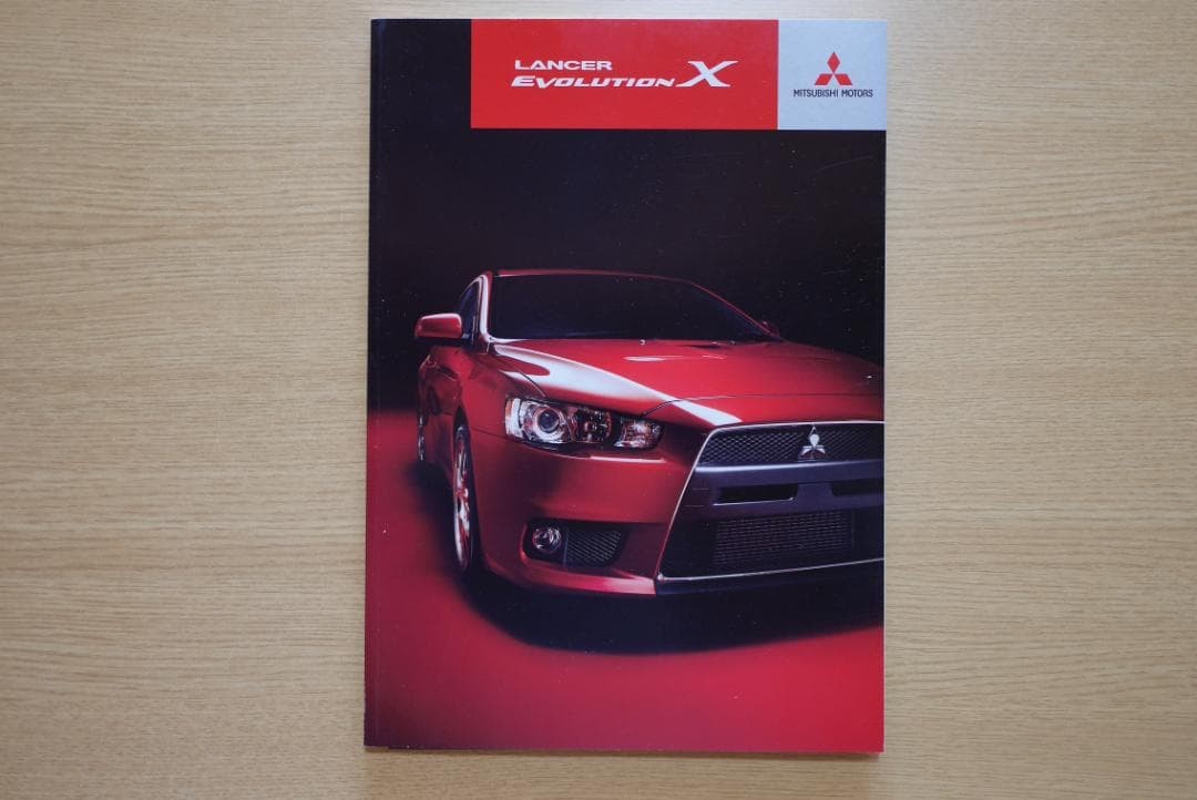 Mitsubishi Lancer Evolution X Evo X 2007 Sales Brochure Catalog Ralliart JDM VG+