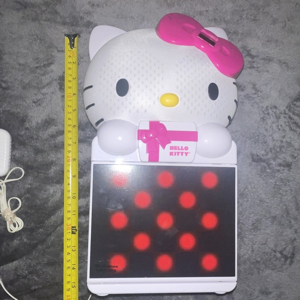 Hello Kitty Sanrio KT2008B Stereo CD Boombox Karaoke System