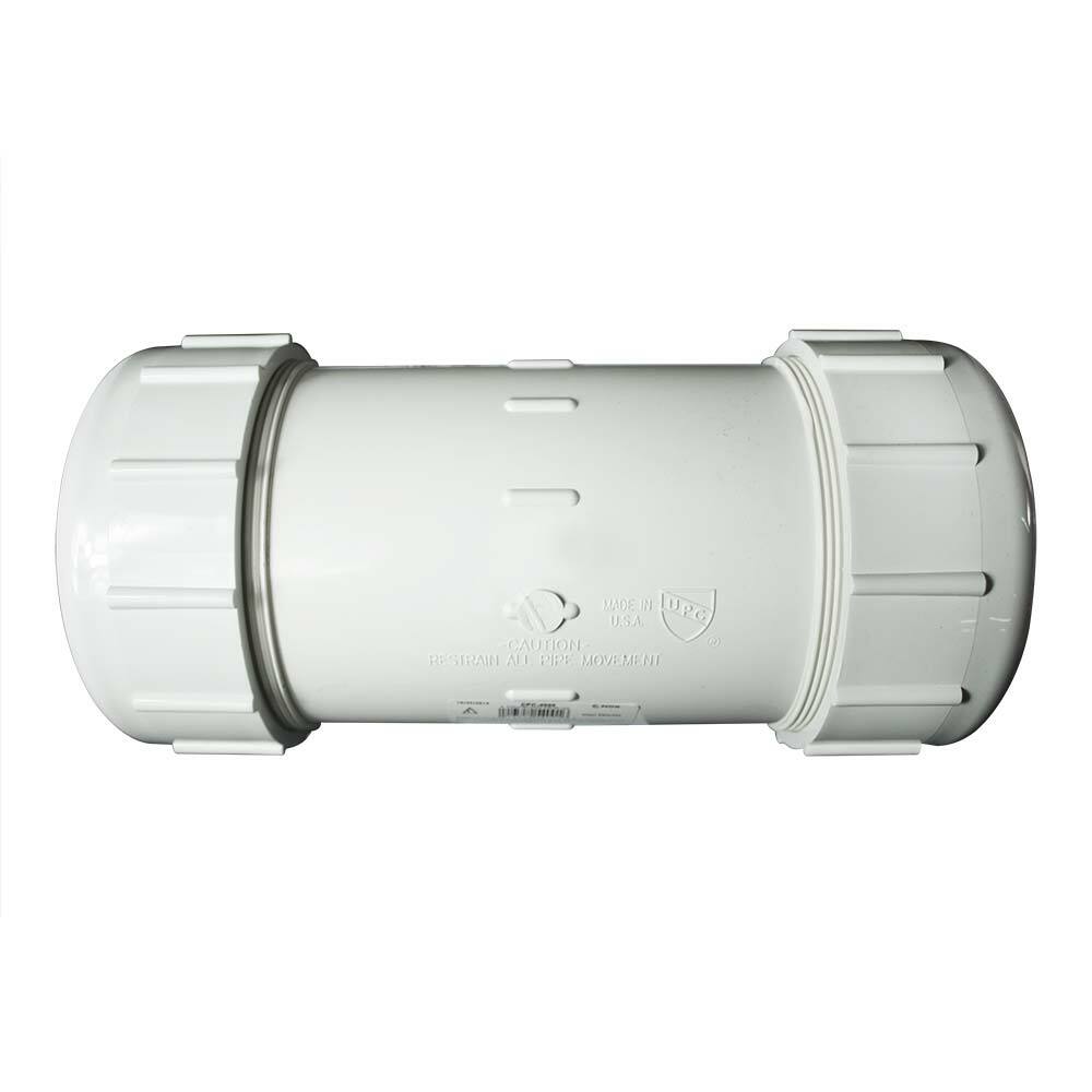 Thrifco 3 Inch PVC Compression Coupling - 6622177