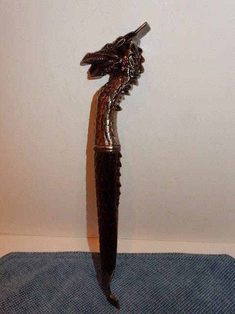 Dragon Head/Body Scabbard Dagger