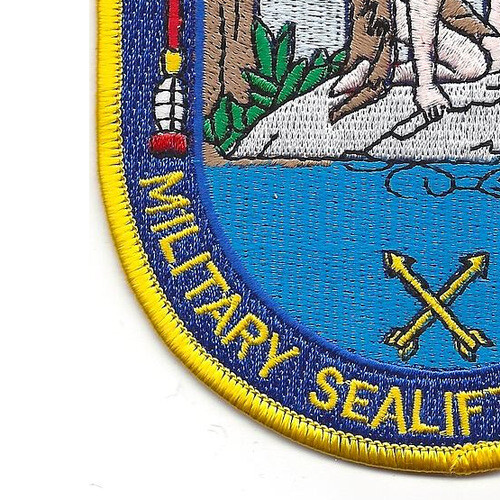 USNS Kanawha T-AO 196 Patch