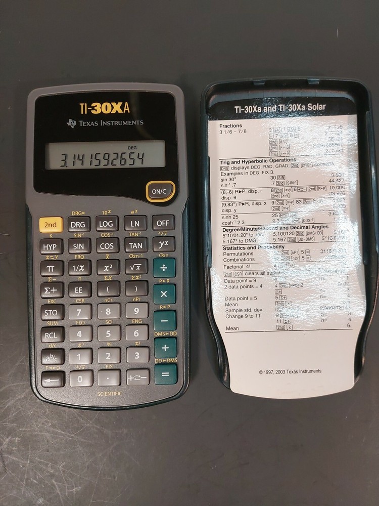 Texas Instruments TI-30Xa Scientific Calculator