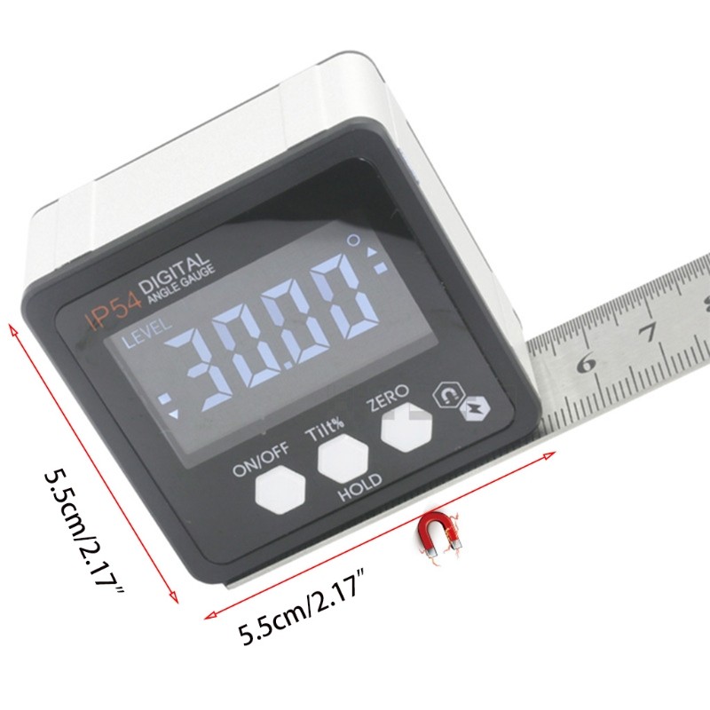 Digital Angle Meter Horizontal Angle Meter Digital Protractor Inclinometer