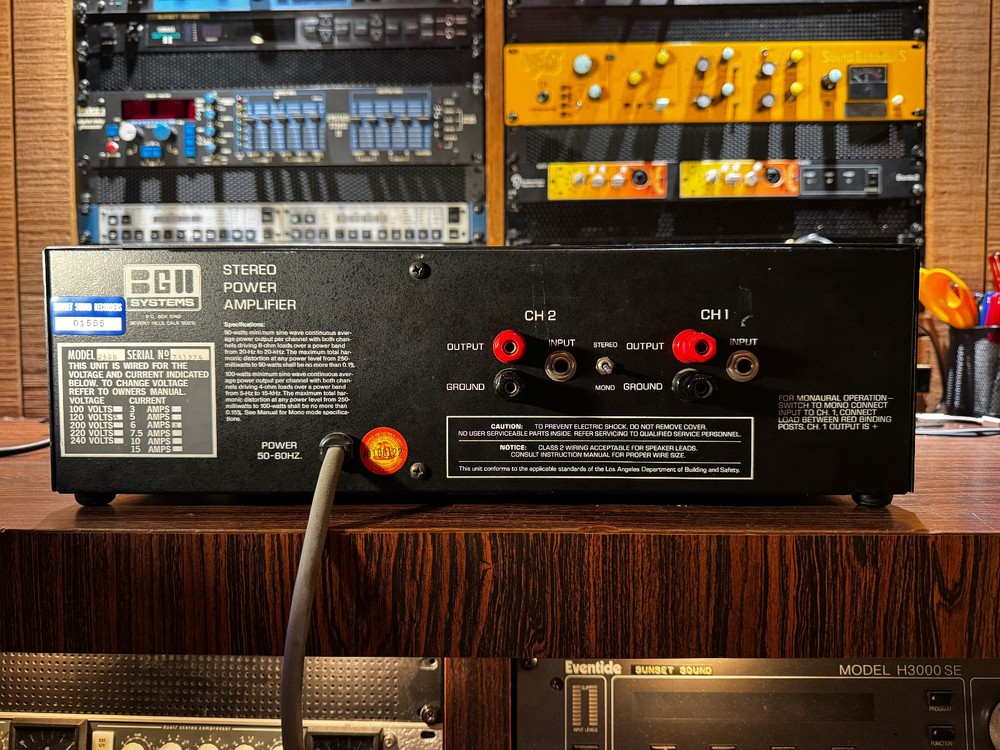 BGW Model 250 Stereo Amplifier