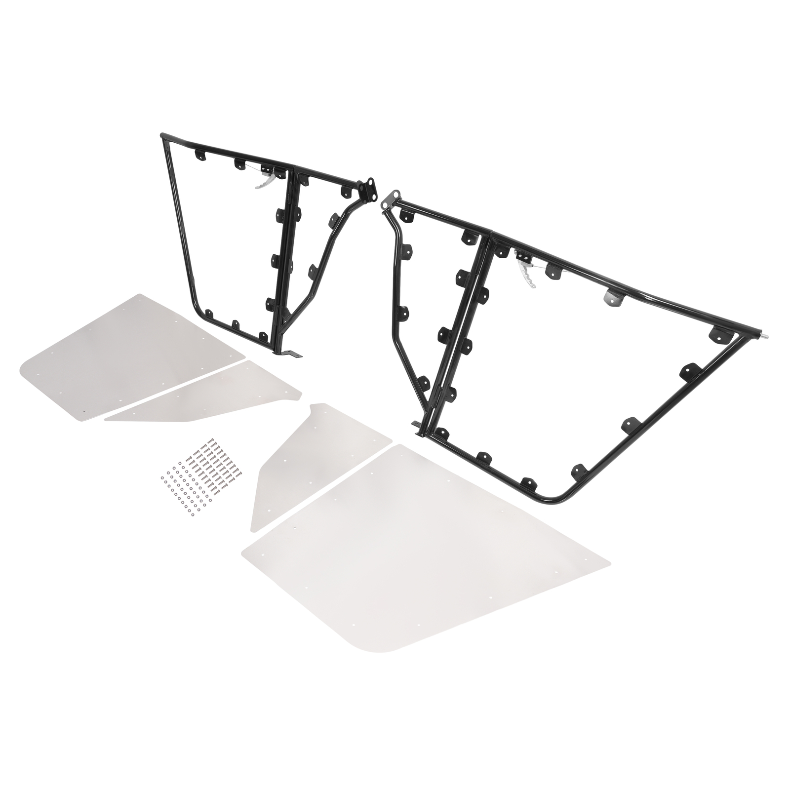 Aluminium+Steel Silvery Full Door For Kawasaki Teryx 750 2008-2013