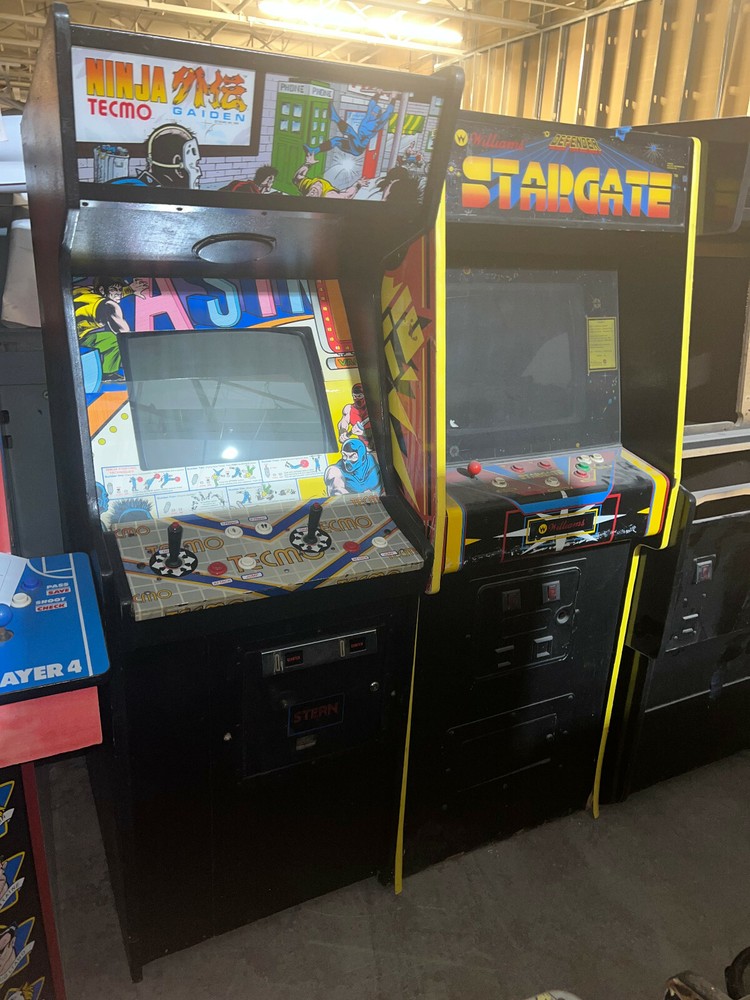 NINJA GAIDEN ARCADE MACHINE by TECMO (Excellent Condition) *RARE*