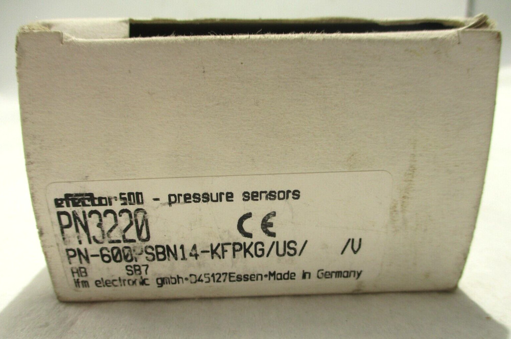 NEW IFM PN3220 PRESSURE SWITCH