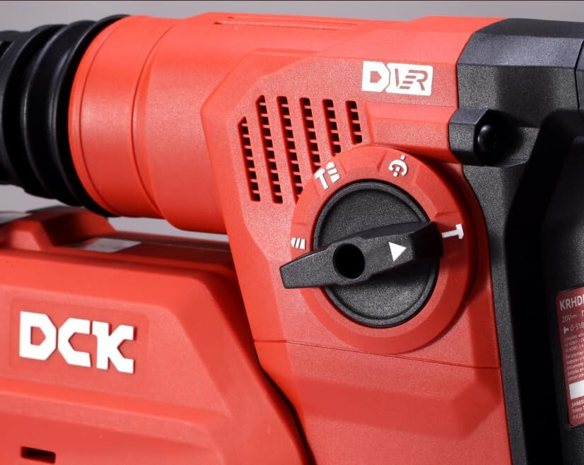 DCK 20V Rotary Hammer with Dust Extractor 15 in³ Dust Collection Box