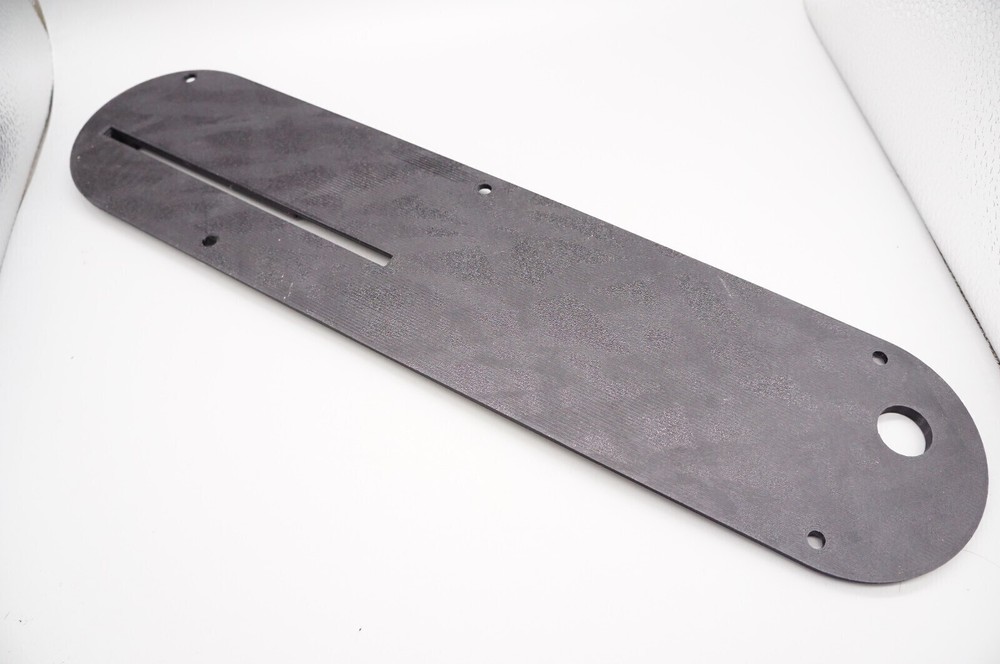 Replacement Throat Plate Zero Clearance Insert for Ridgid R4520 Table Saw