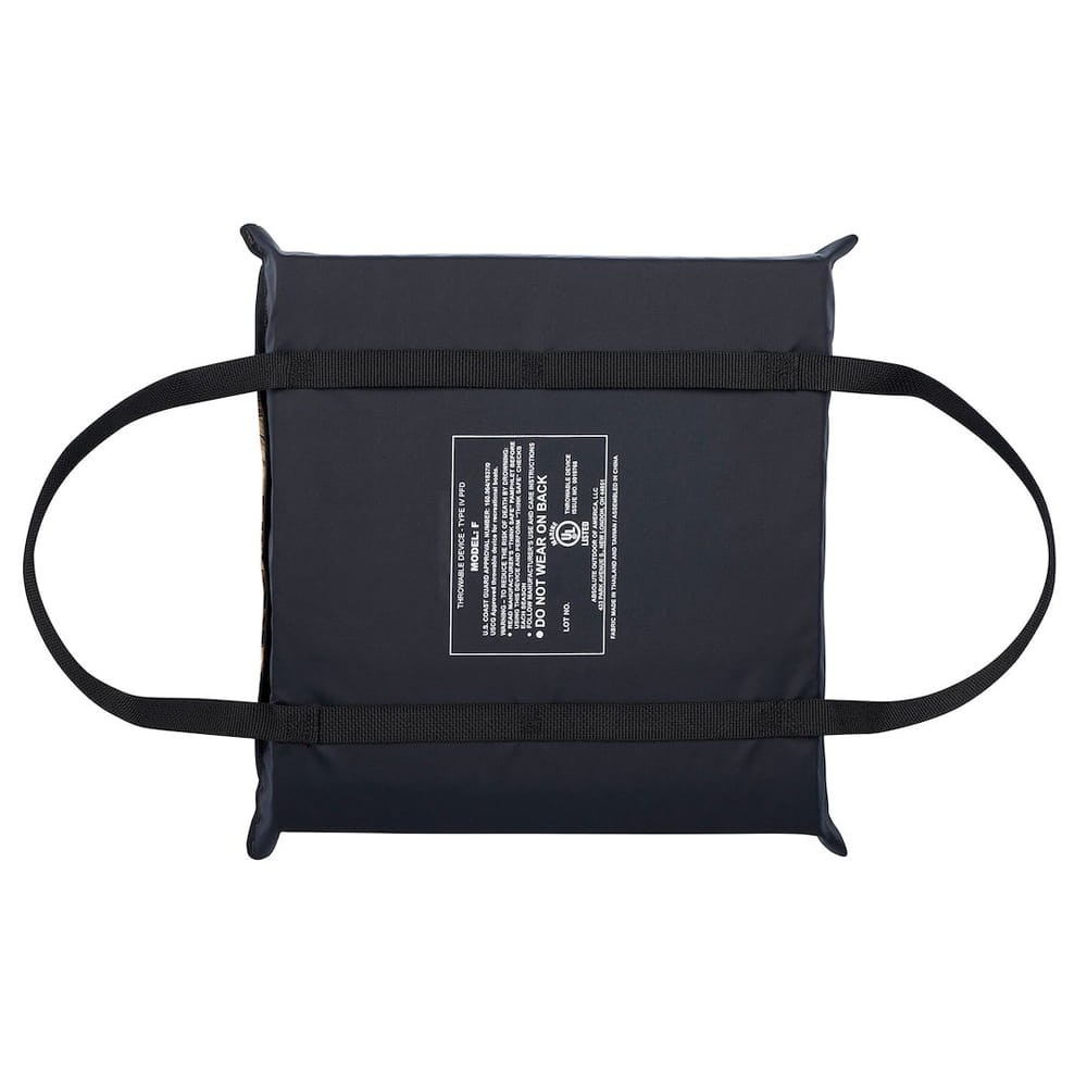 Single Throwable Cushion Marsh Camo Personal Floatation Device