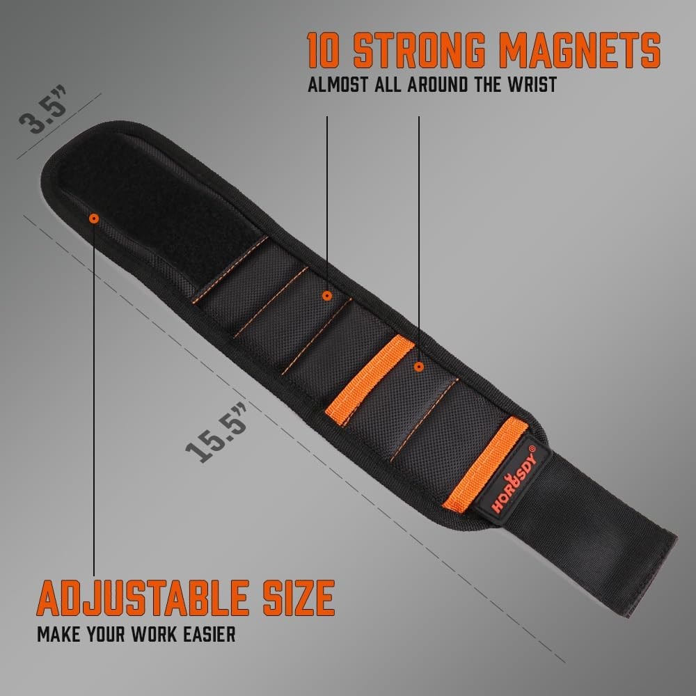 Magnetic Wristband & Universal Socket Grip, &