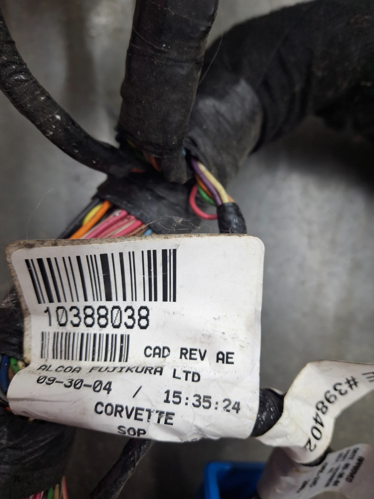 05-13 2005 Corvette C6 Complete Interior Master Wiring Harness 10388038