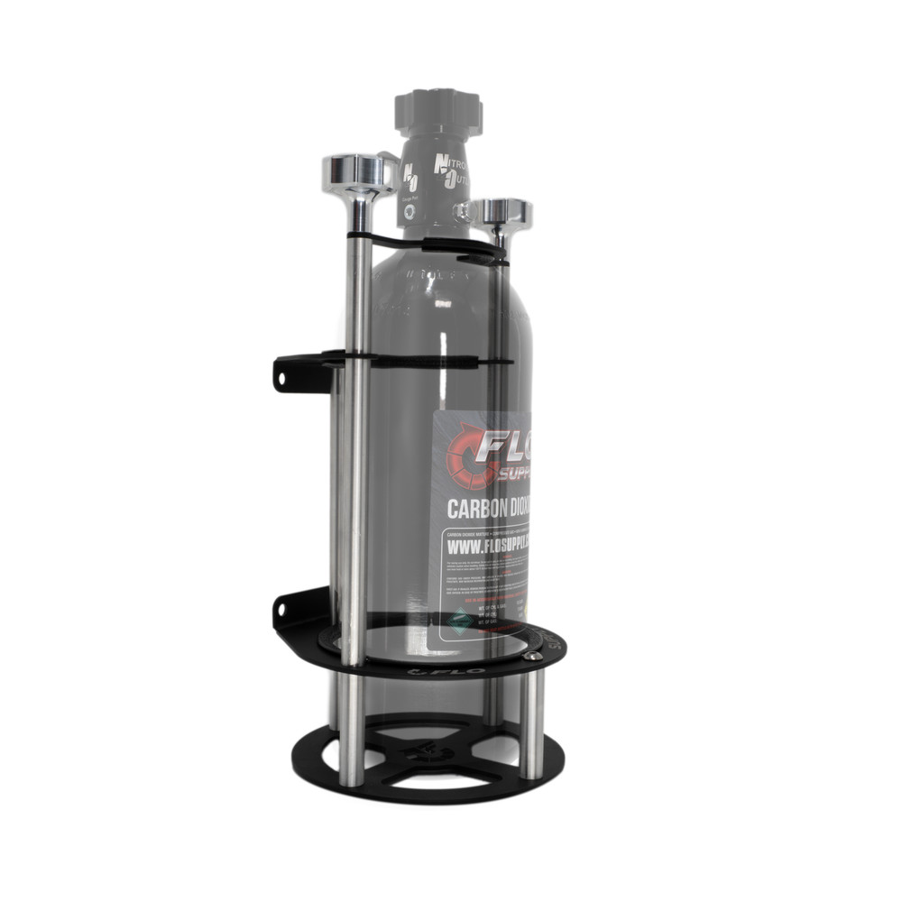 Flo Supply Race-Light Single 5lb Bottle Bracket - Vertical