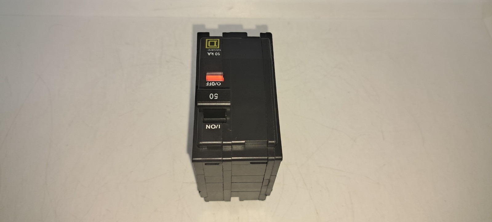 SQUARE D QO250 2 POLE 50 AMP 2P 50A Yellow Face Circuit Breaker TYPE QO NEW