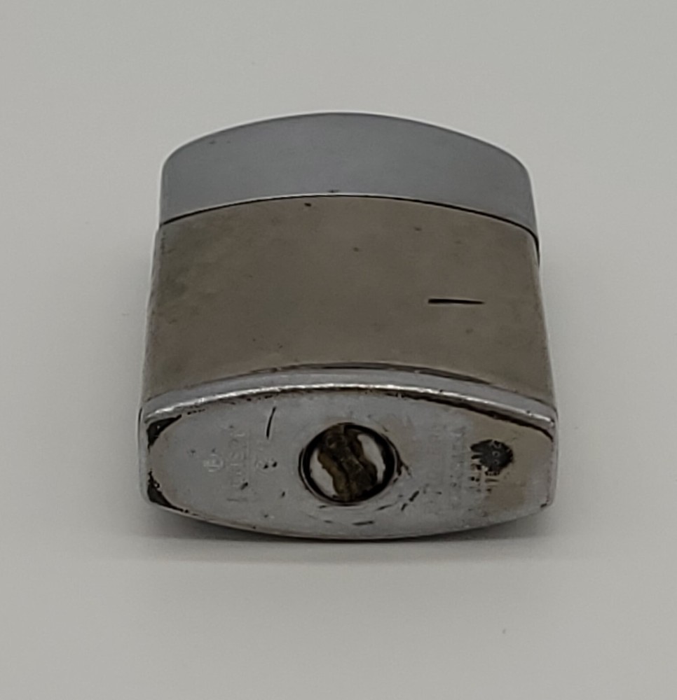 Vintage Ronson Flip Top Windlite Silver-Tone Lighter- Untested