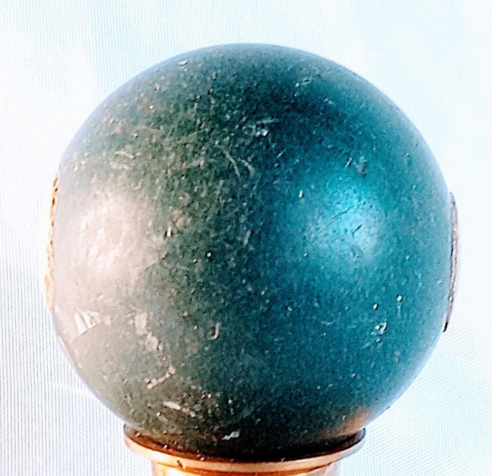 Antique Clay Billiard Pool Ball #6