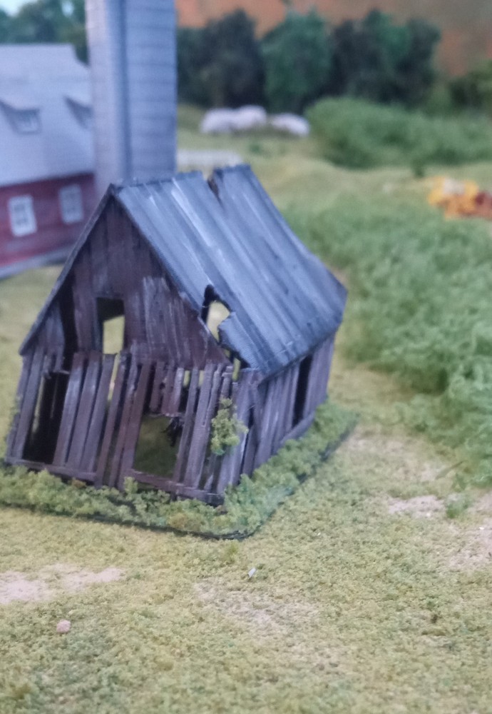 Dilapidated House N Scale 1:160