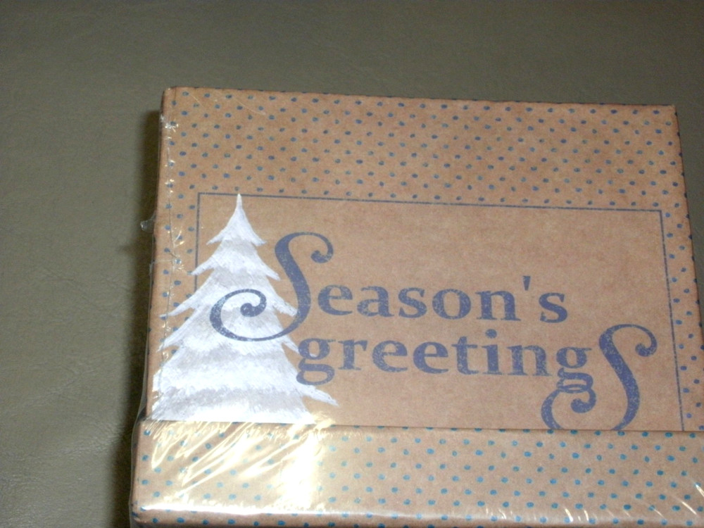 Nested Boxes 3 Gift Boxes Season's greeting