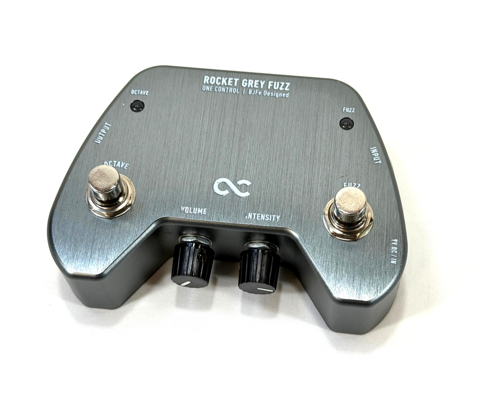 One Control Rocket Grey Fuzz Effects Pedal