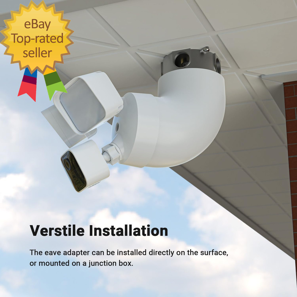 Eave Mount for Ring Floodlight Cam Wired Plus/Pro Ring Smart Lighting Floodlight