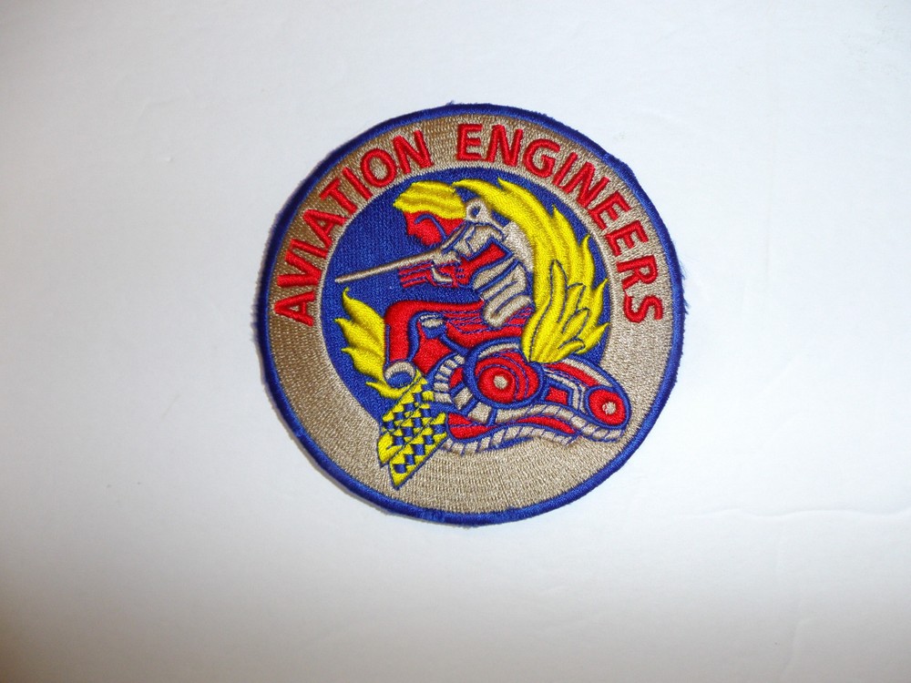 0643 WW2 US Army Air Force Aviation Engineers patch R13B
