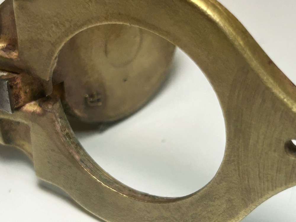 T/C Thompson Center Hawken Sidelock Muzzleloader Brass Patchbox W/ 2 Screws