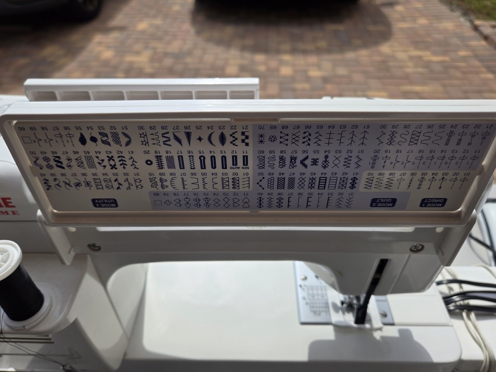 Janome Memory Craft 6500 Computerized Sewing Embroidery Professional Machine