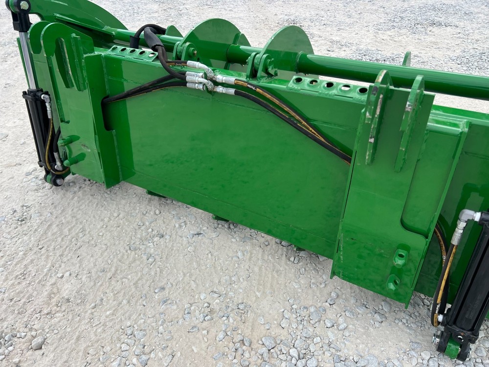 Proworks 72" Root Rake Clam Grapple Attachment John Deere Compact Tractor Loader