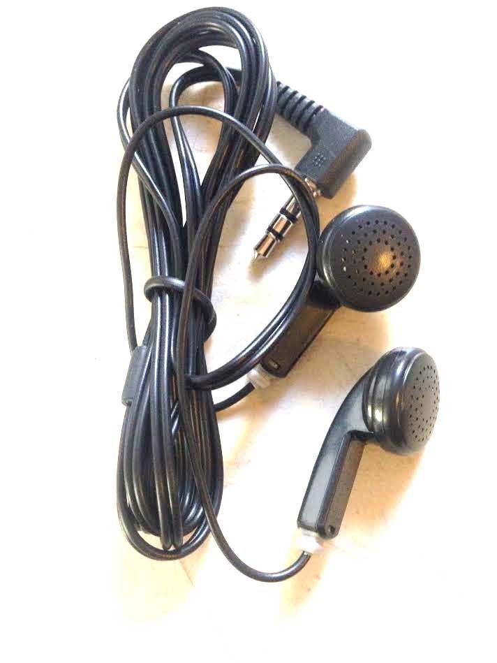 Black Mini Earmuffs Audio Headset