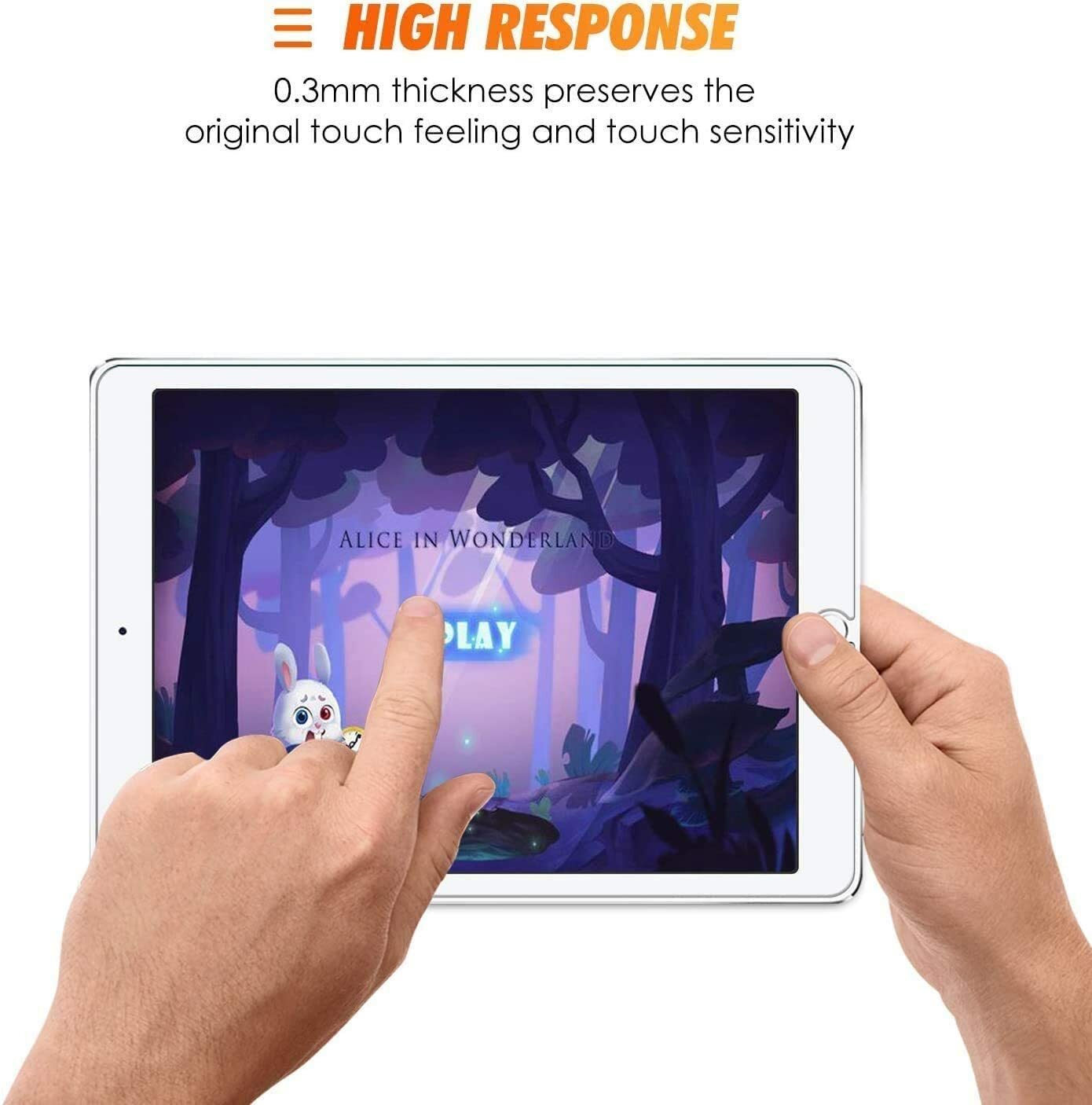 [3-Pack] Tempered Glass Screen Protector For iPad 9.7 2 Mini 4 Pro Air 4th 6th