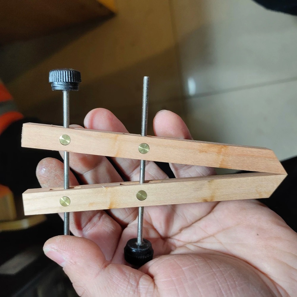 Ship Model Tool: Pear Wood Hull Parallel Clamp | Auxiliary Clips Set