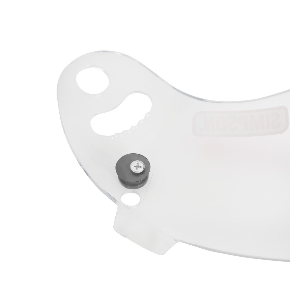 Simpson Racing 84300A Devil Ray Helmet Shield Clear