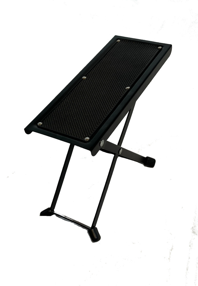 5 Guitar Stand Plus Foot Rest Bundle